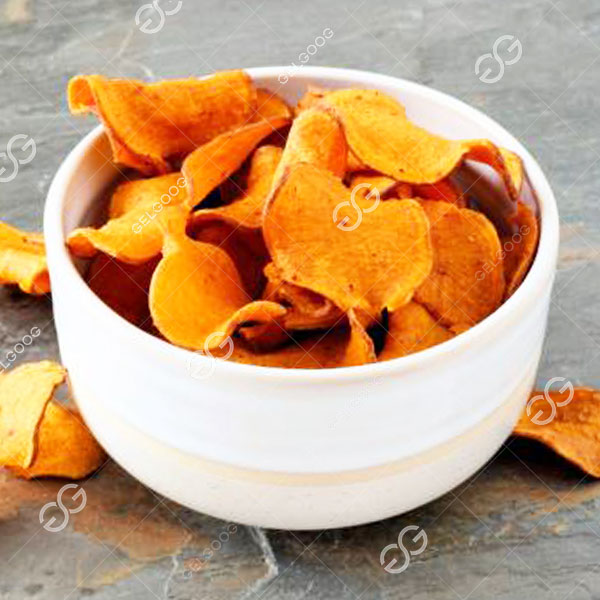 Ligne Industrielle De Friture De Chips De Patate Douce Support Personnalisable